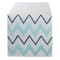 Off White Base Embroidered Chevron Table Runner